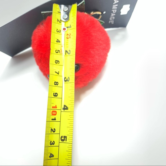 NWT. Plush strawberry keychain or bag charm - Picture 7 of 9